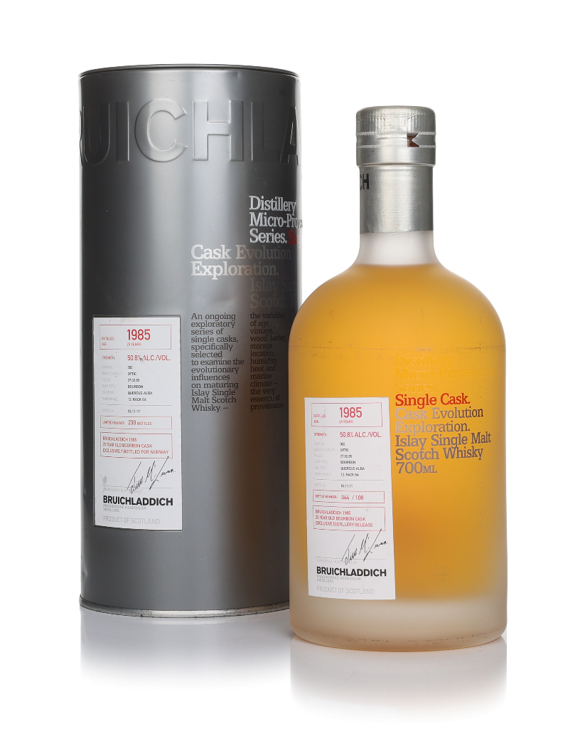 Bruichladdich 25 Years Old 1985 (cask 002) - Micro-Provenance Series 70cl product image