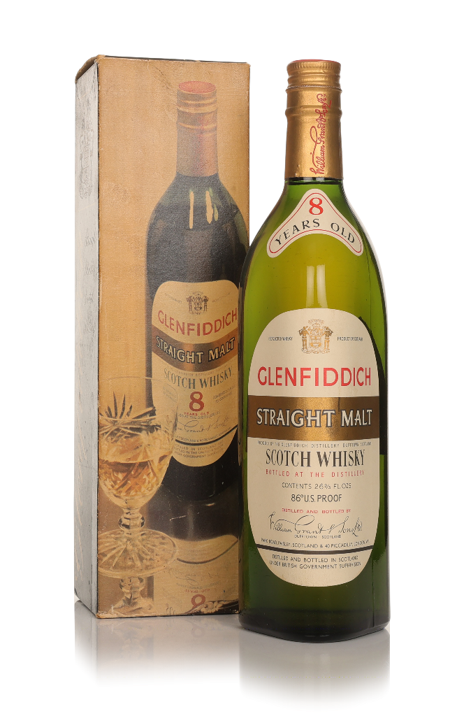 Glenfiddich 8 Year Old Straight Malt - 1960s 75cl product image