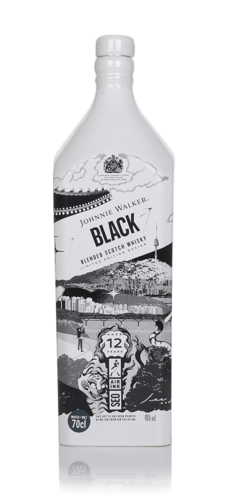 Johnnie Walker Black Label 12 Year Old - Air Ink Seoul Edition 70cl product image