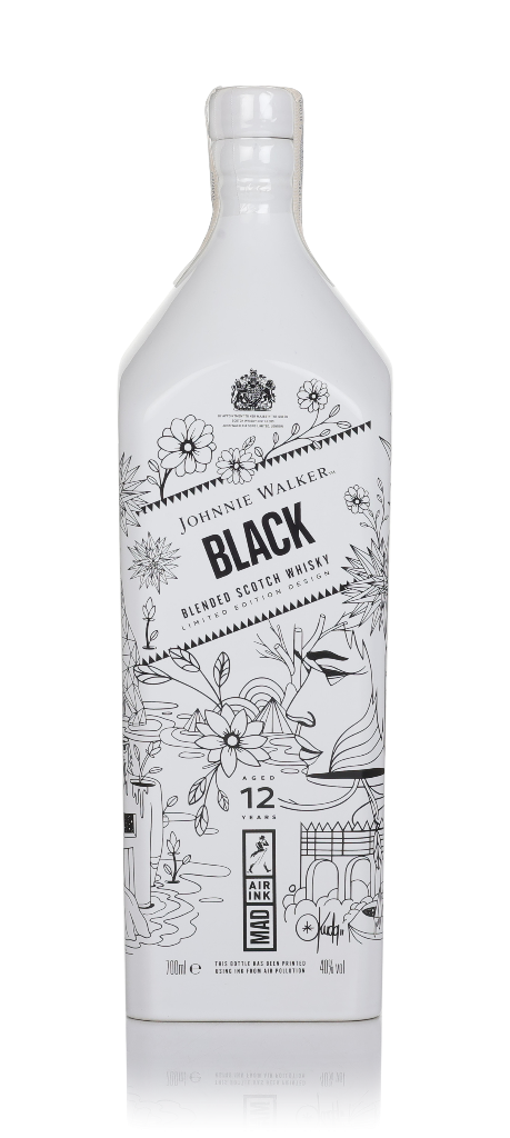 Johnnie Walker Black Label 12 Year Old - Air Ink Madrid Edition 70cl product image