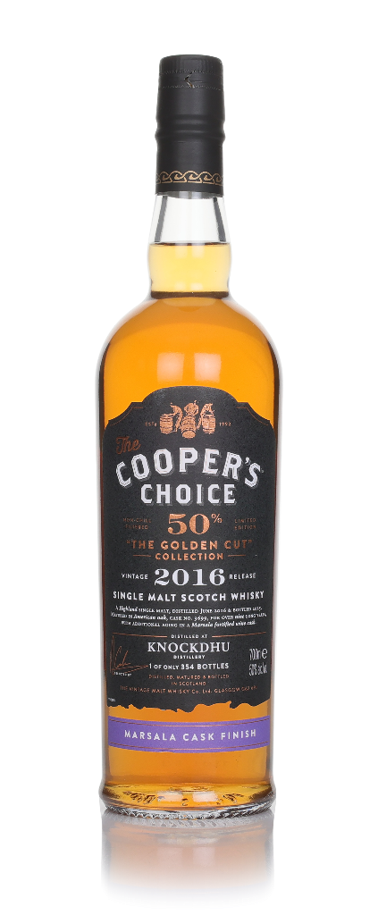 Knockdhu 9 Year Old 2016 - The Cooper's Choice The Golden Cut Collection (The Vintage Malt Whisky Co.) 70cl product image