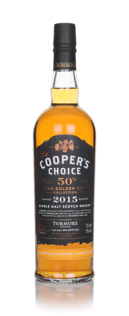 Tormore 9 Year Old 2015 - The Cooper's Choice The Golden Cut Collection (The Vintage Malt Whisky Co.) 70cl product image