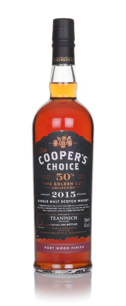 Teaninich 10 Year Old 2015 - The Cooper's Choice The Golden Cut Collection (The Vintage Malt Whisky Co.) 70cl product image