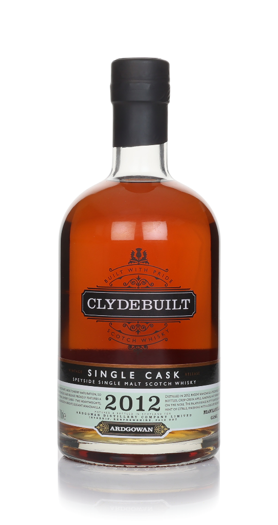 Clydebuilt 12 Year Old Manzanilla Single Cask (Ardgowan) 70cl product image