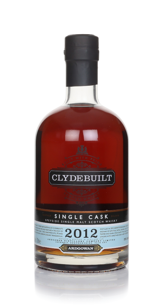 Clydebuilt 2012 Pedro Ximénez Single Cask (Ardgowan) 70cl product image
