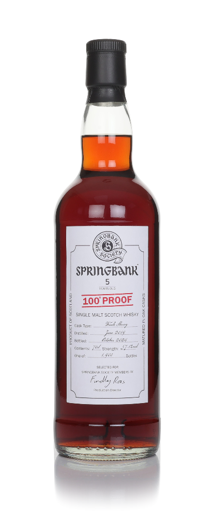 Springbank 5 Year Old 2019 100 Proof - Springbank Society 70cl product image