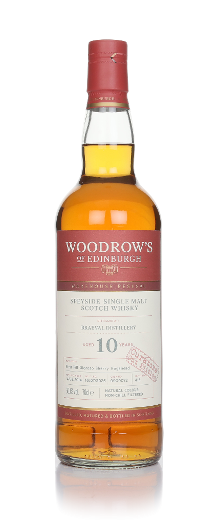 Braeval 10 Year Old 2014  - Woodrow's of Edinburgh 70cl product image