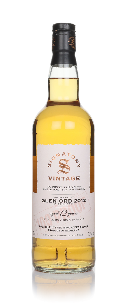 Glen Ord 12 Year Old 2012 - 100 Proof Edition #46 (Signatory) 70cl product image