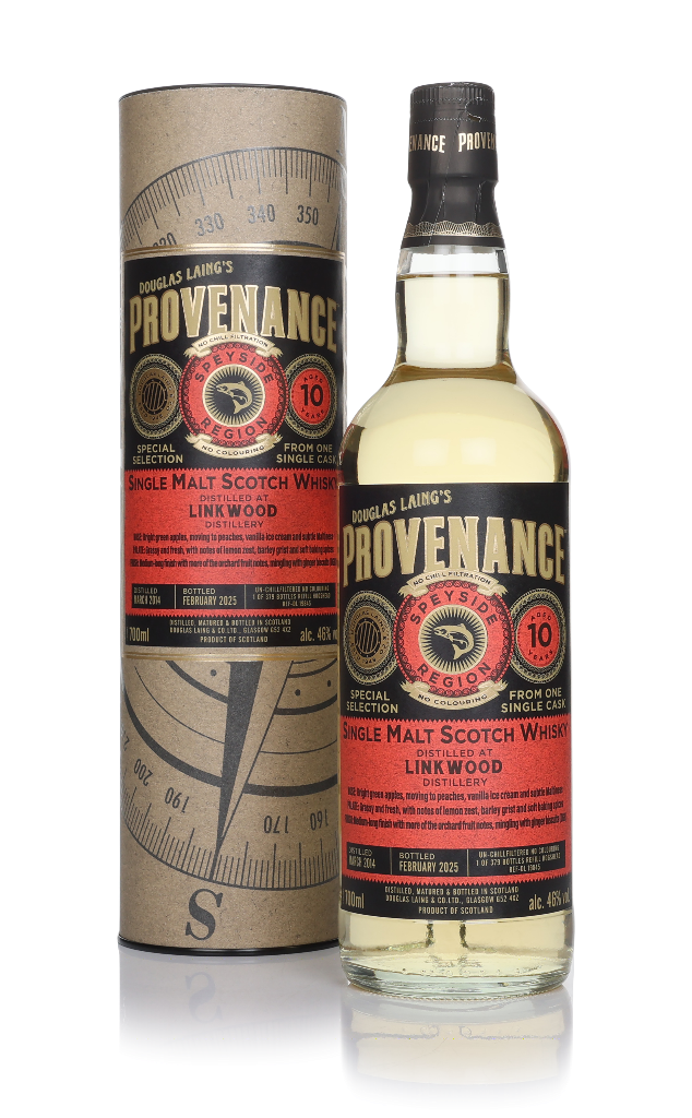 Linkwood 10 Year Old 2014 (cask 19845) - Provenance (Douglas Laing) 70cl product image