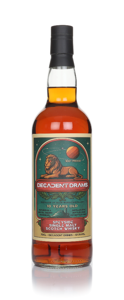 Glen Moray 10 Year Old 2014 - Decadent Drams (Decadent Drinks) 70cl product image