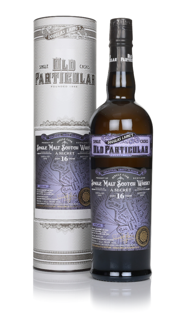 Secret Highland 16 Year Old 2009 Fanatical About Flavour Cask Strength - Old Particular (Douglas Laing) 70cl product image