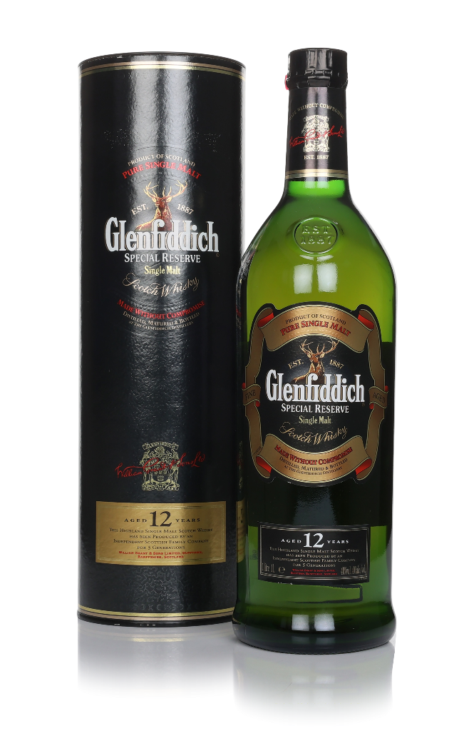 Glenfiddich 12 Year Old Special Reserve - 1990s (1L) 100cl product image