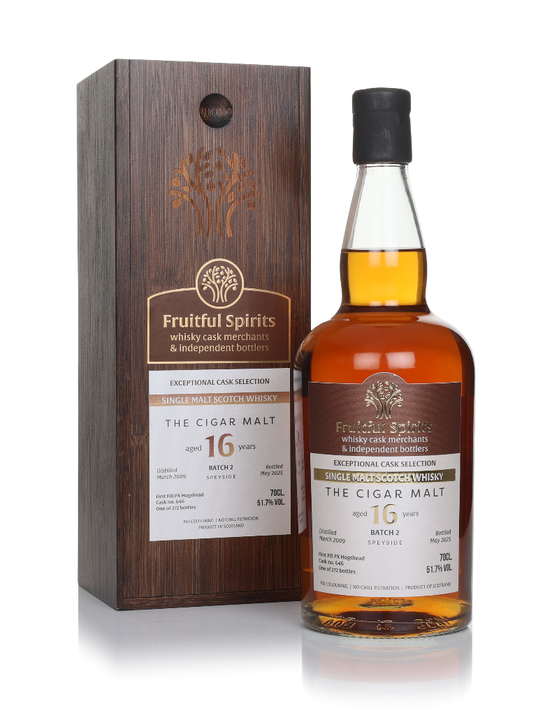 The Cigar Malt Batch 2 - Fruitful Spirits 70cl product image