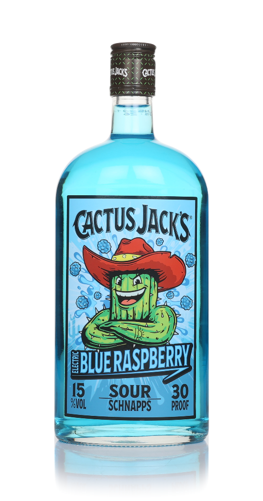 Cactus Jack's Electric Blue Raspberry 70cl product image