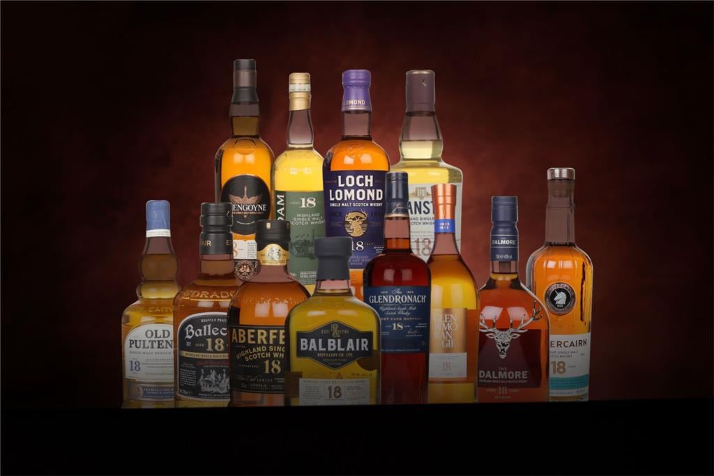 *COMPETITION* Highlands 18 Year Old Whisky Collection (12) Ticket 70cl product image