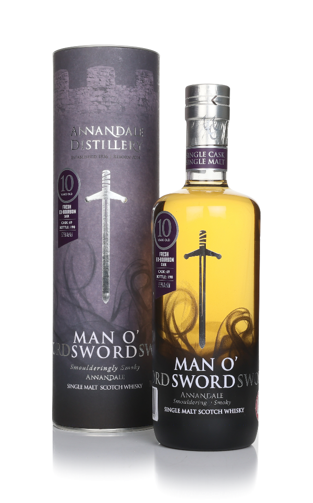 Annandale Man O’Sword 10 Year Old 2014 - Bourbon Cask (cask 69) 70cl product image