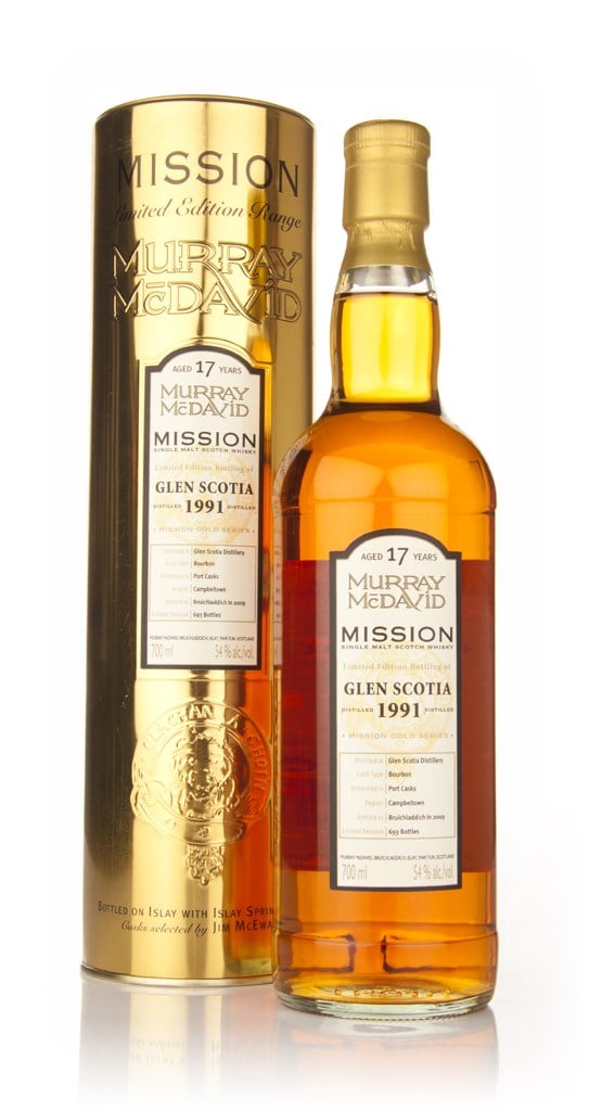 Glen Scotia 17 Year Old 1991 - Mission (Murray McDavid) 70cl product image