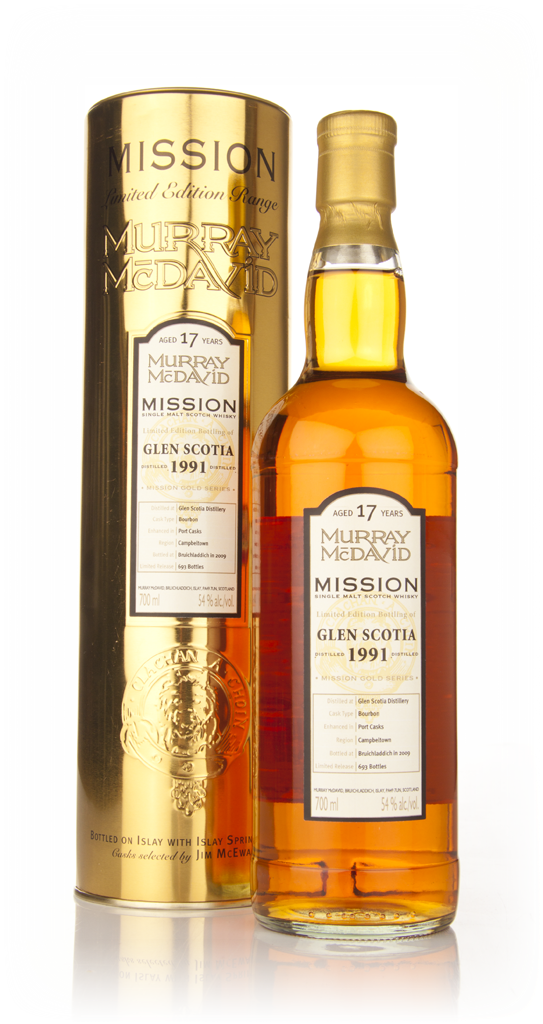 Glen Scotia 17 Year Old 1991 - Mission (Murray McDavid) 70cl product image