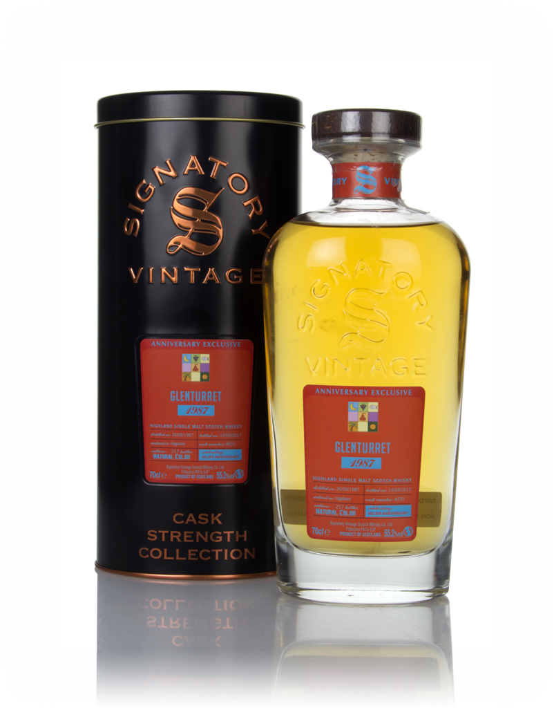 Glenturret 29 Year Old 1987 (cask 370) - Velier 70th Anniversary Exclusive (Signatory) 70cl product image