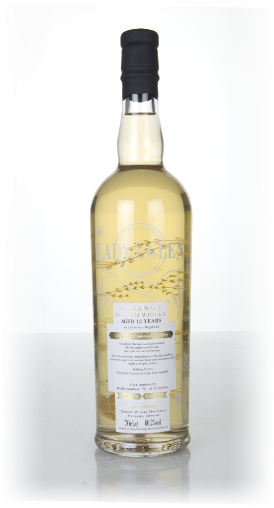 Linkwood 12 Year Old 2006 (cask 87) - Lady Of The Glen (Hannah Whisky Merchants) 70cl product image