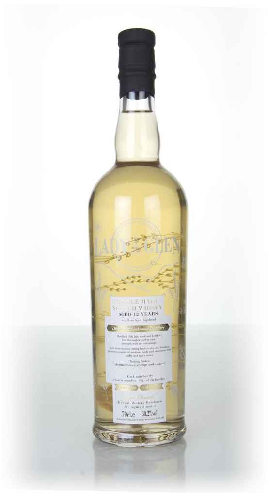 Linkwood 12 Year Old 2006 (cask 87) - Lady Of The Glen (Hannah Whisky Merchants) 70cl product image