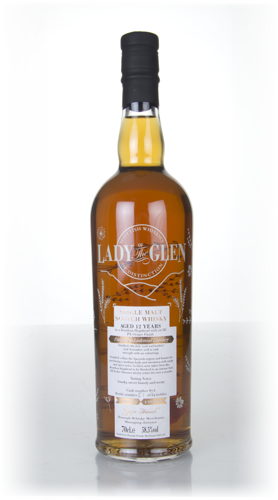 Linkwood 12 Year Old 2006 (cask 87A) - Lady of the Glen (Hannah Whisky Merchants) 70cl product image
