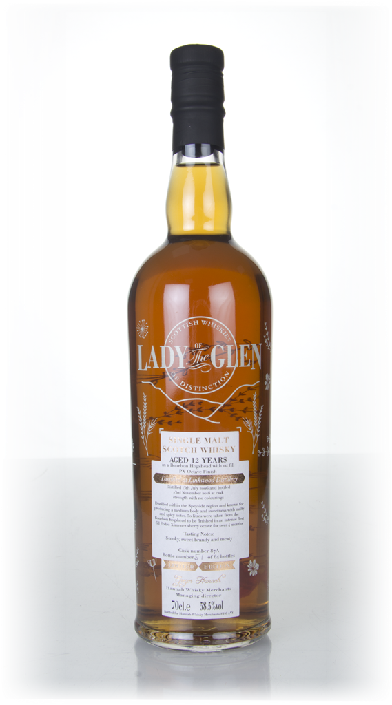 Linkwood 12 Year Old 2006 (cask 87A) - Lady of the Glen (Hannah Whisky Merchants) 70cl product image