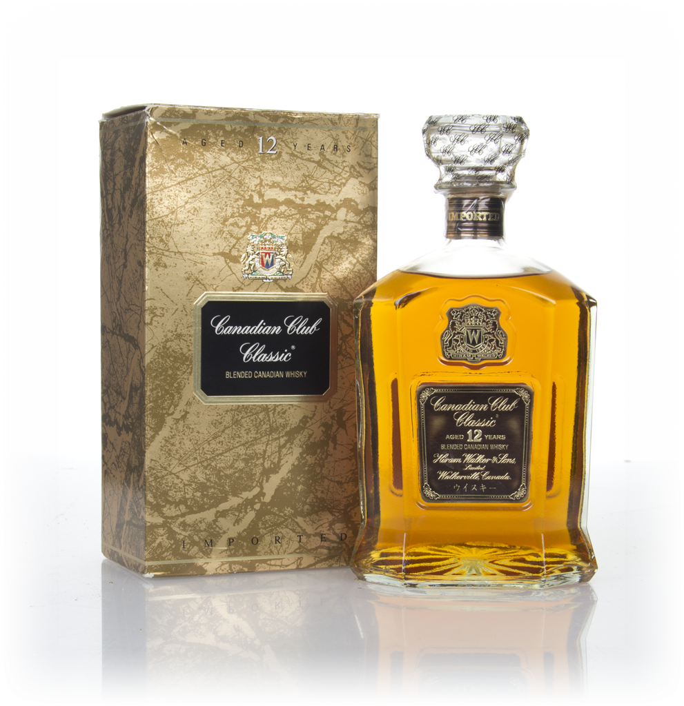 Canadian Club Classic 12 Year Old (Boxed) - 1970s 75cl product image