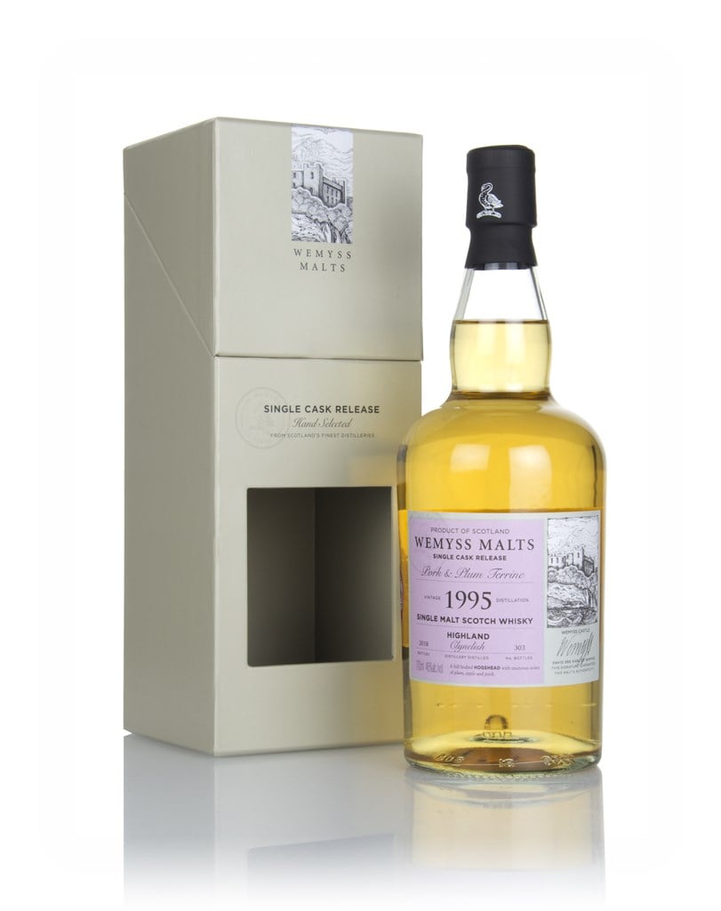 Pork & Plum Terrine 1995 (bottled 2018) - Wemyss Malts (Clynelish) 70cl product image