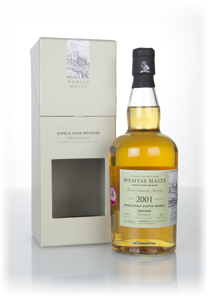 Fresh Danish Pastries 2001 (bottled 2018) - Wemyss Malts (Benrinnes) 70cl product image