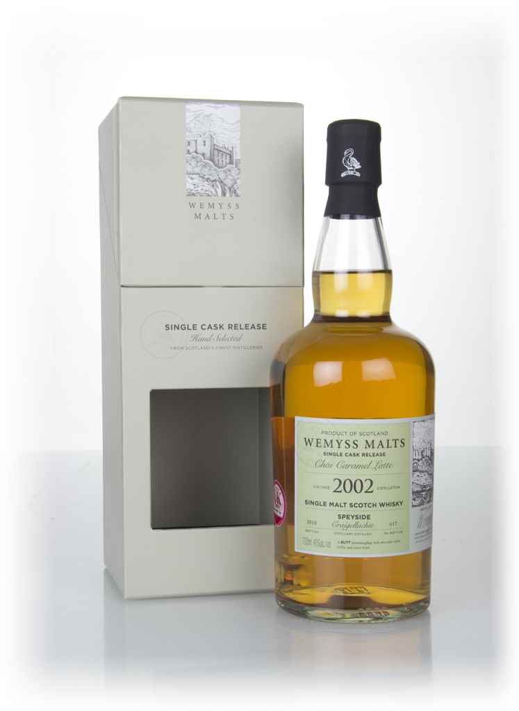 Chai Caramel Latte 2002 (bottled 2018)  - Wemyss Malts (Craigellachie) 70cl product image