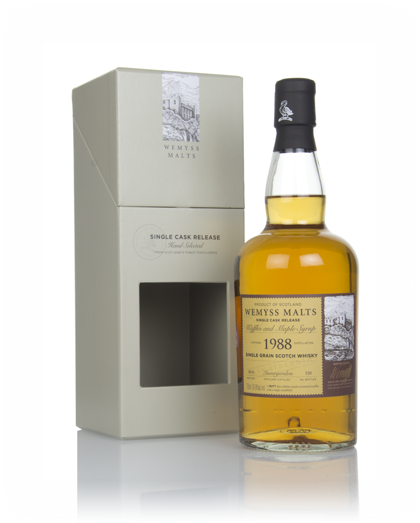 Waffles and Maple Syrup 1988 (bottled 2018) - Wemyss Malts (Invergordon) 70cl product image