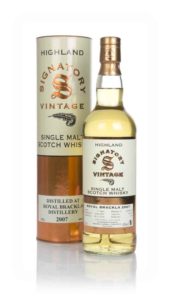Royal Brackla 11 Year Old 2007 (cask 307918) - Signatory 70cl product image