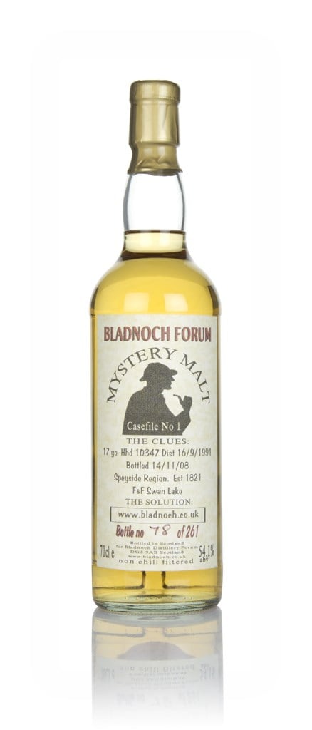 Mystery Malt 17 Year Old 1991 (cask 10347) (Bladnoch) 70cl product image