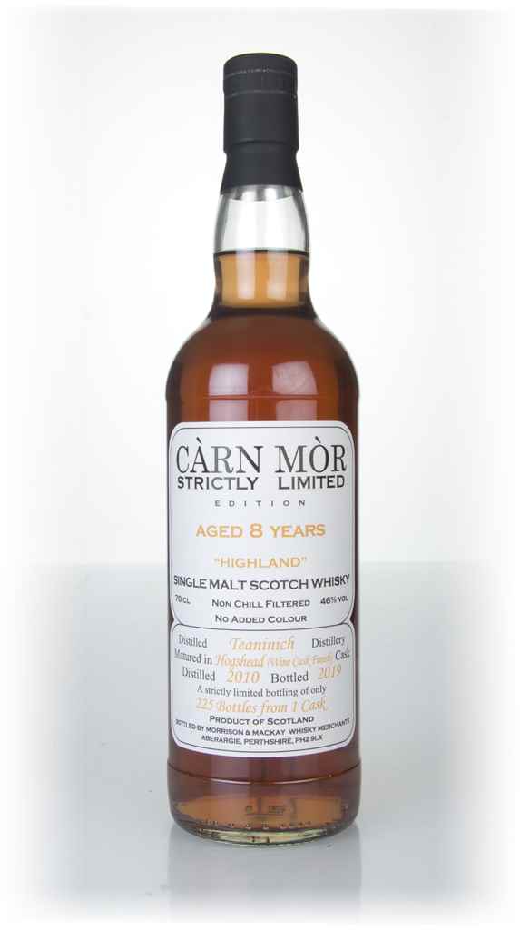 Teaninich 8 Year Old 2010 - Strictly Limited (Càrn Mòr) 70cl product image