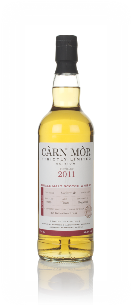 Auchroisk 7 Year Old 2011 - Strictly Limited (Càrn Mòr) 70cl product image