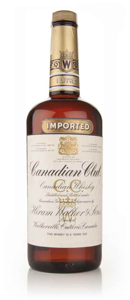 Canadian Club Whisky 6 Year Old (Old Bottling) 1l 100cl product image