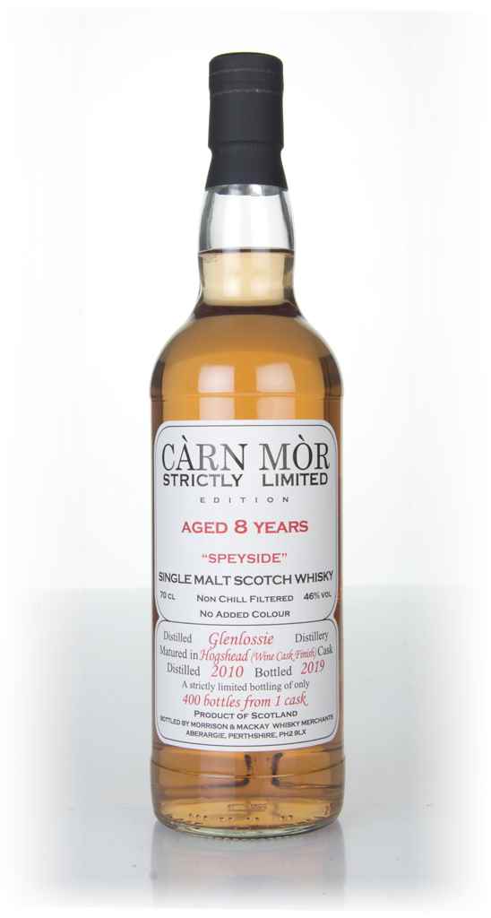 Glenlossie 8 Year Old 2010 - Strictly Limited (Càrn Mòr) 70cl product image