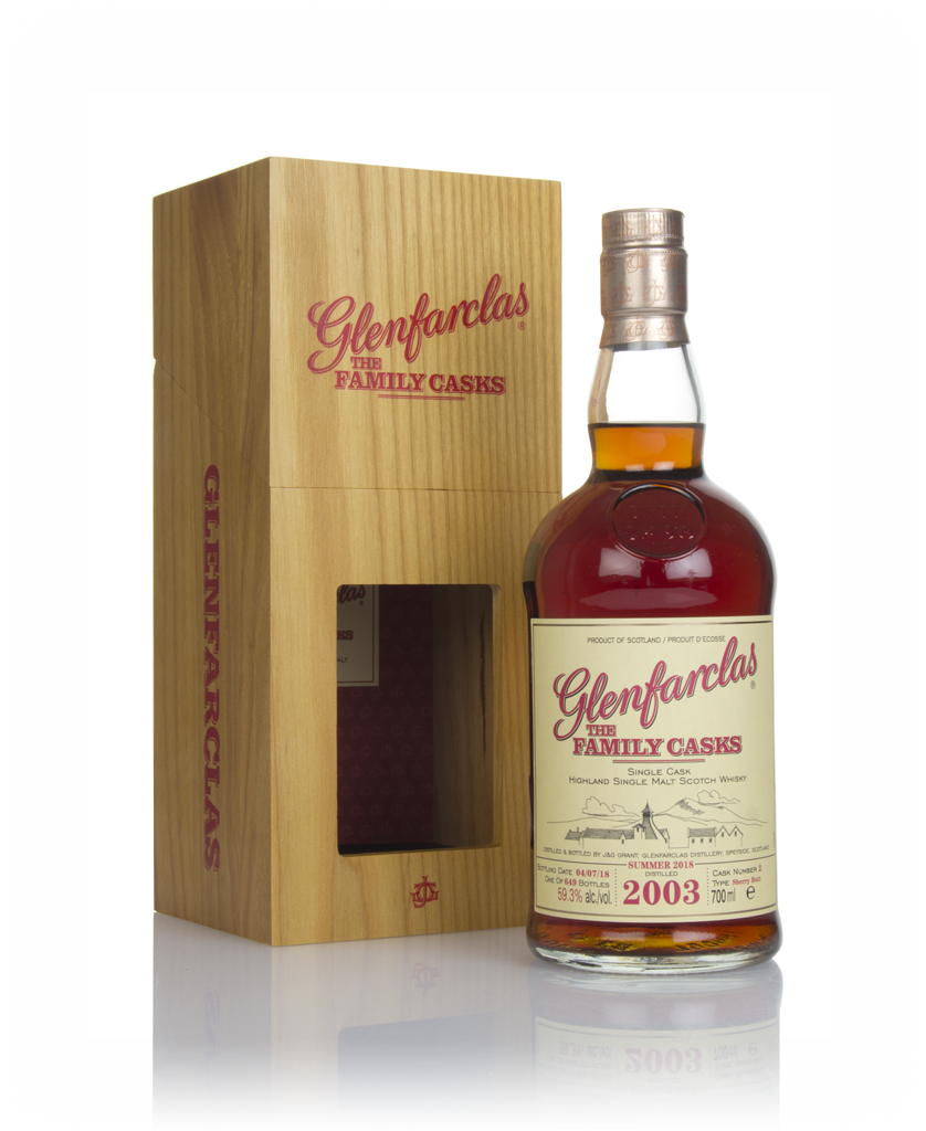 Glenfarclas 2003 (cask 2) Family Cask Summer 2018 Release 70cl product image
