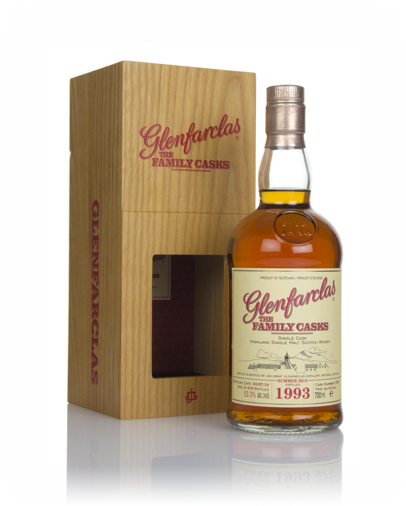 Glenfarclas 1993 (cask 1598) Family Cask Summer 2018 Release 70cl product image