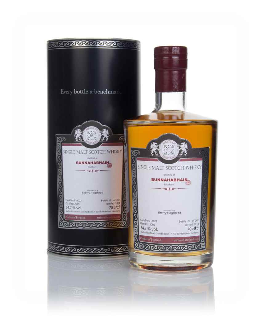 Bunnahabhain 2005 (bottled 2018) (cask 18022) - Malts of Scotland 70cl product image