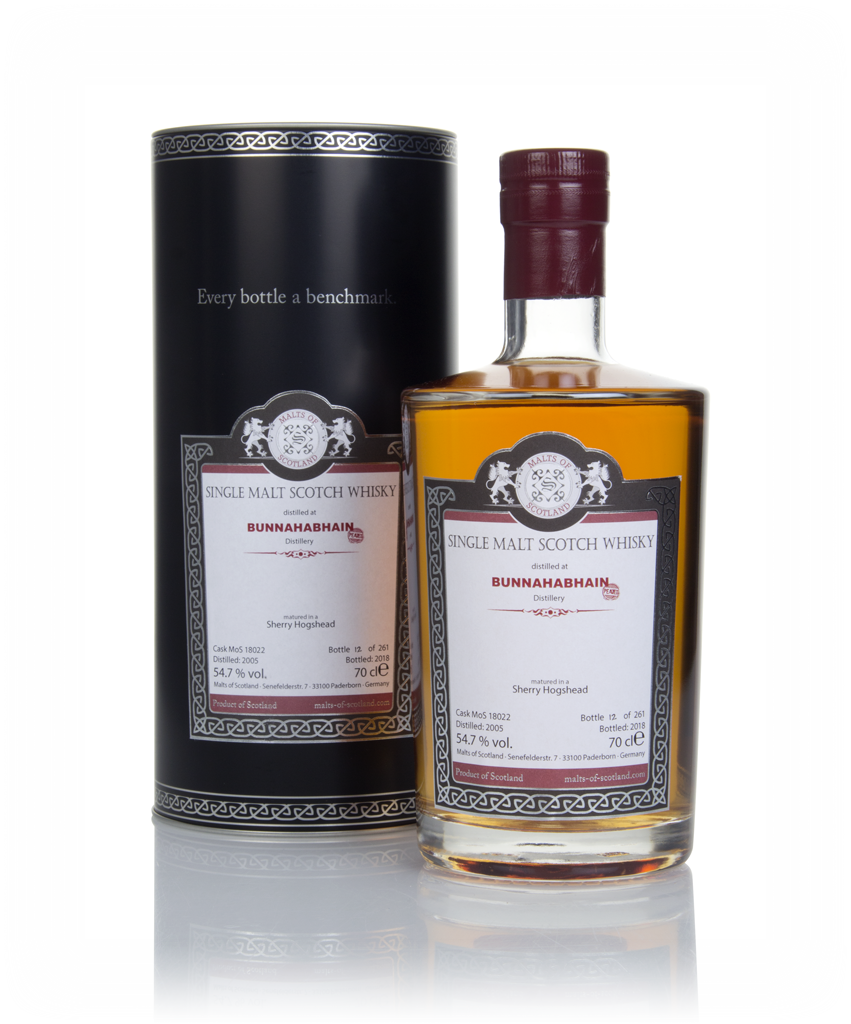 Bunnahabhain 2005 (bottled 2018) (cask 18022) - Malts of Scotland 70cl product image
