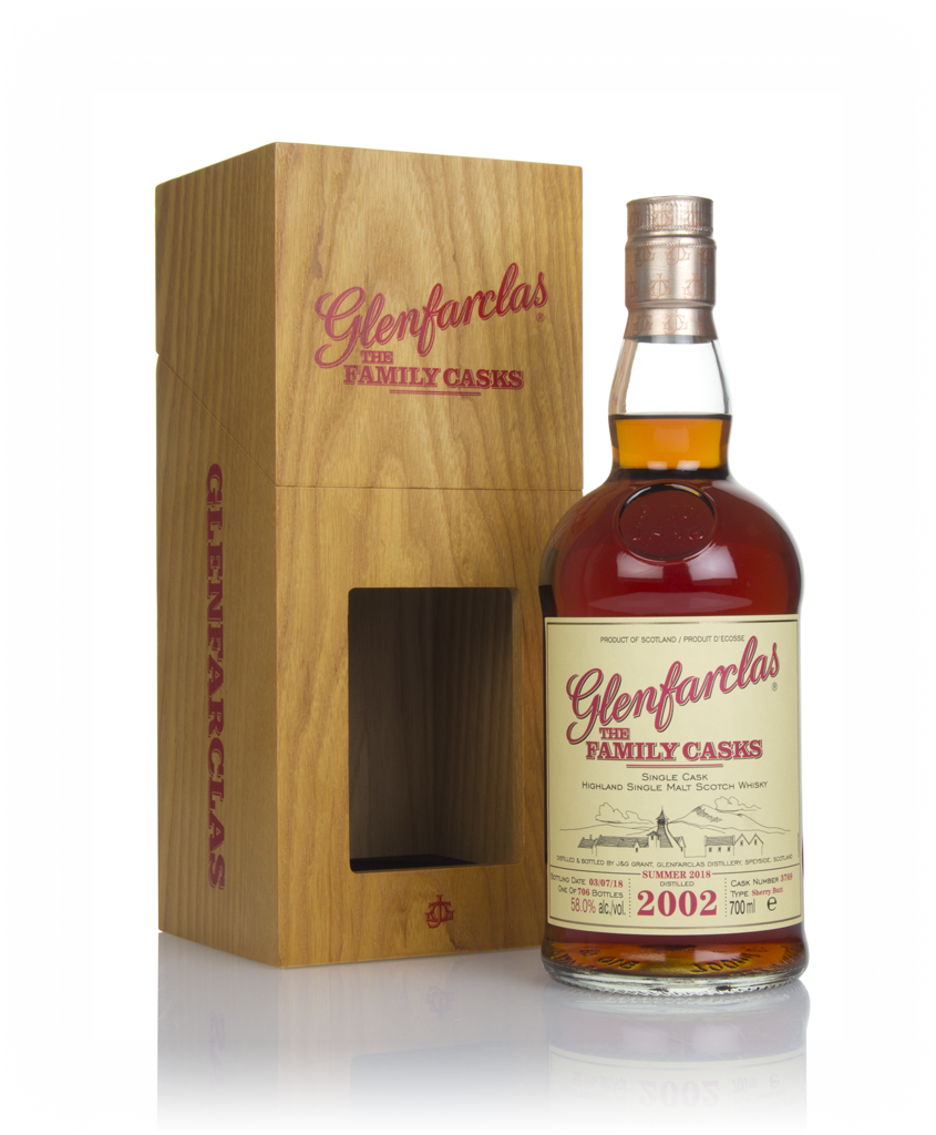 Glenfarclas 2002 (cask 3769) Family Cask Summer 2018 Release 70cl product image