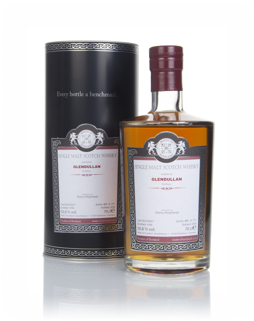 Glendullan 1996 (bottled 2018) (cask 18027) - Malts of Scotland 70cl product image
