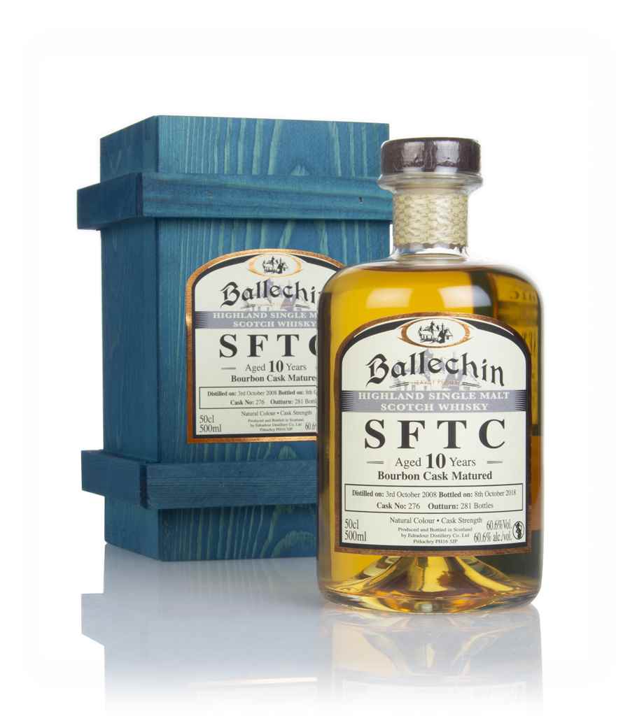 Ballechin 10 Year Old 2008 (cask 276) - Straight From The Cask 50cl product image