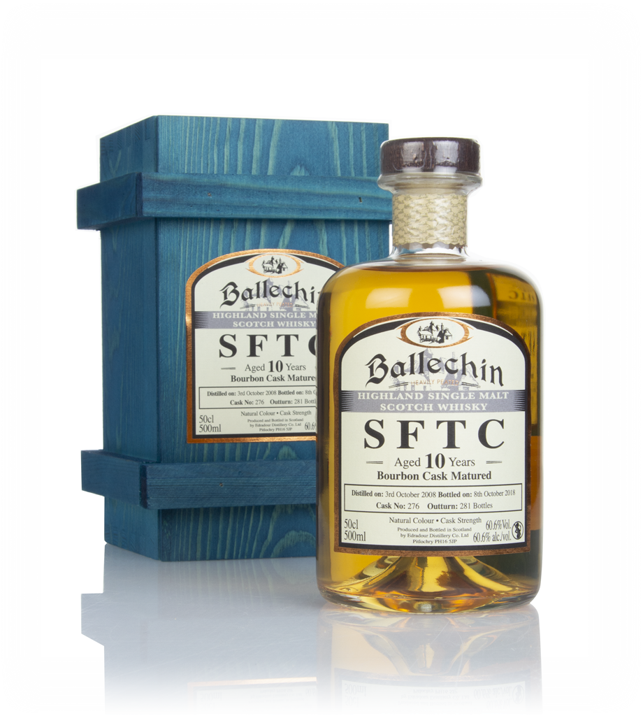Ballechin 10 Year Old 2008 (cask 276) - Straight From The Cask 50cl product image