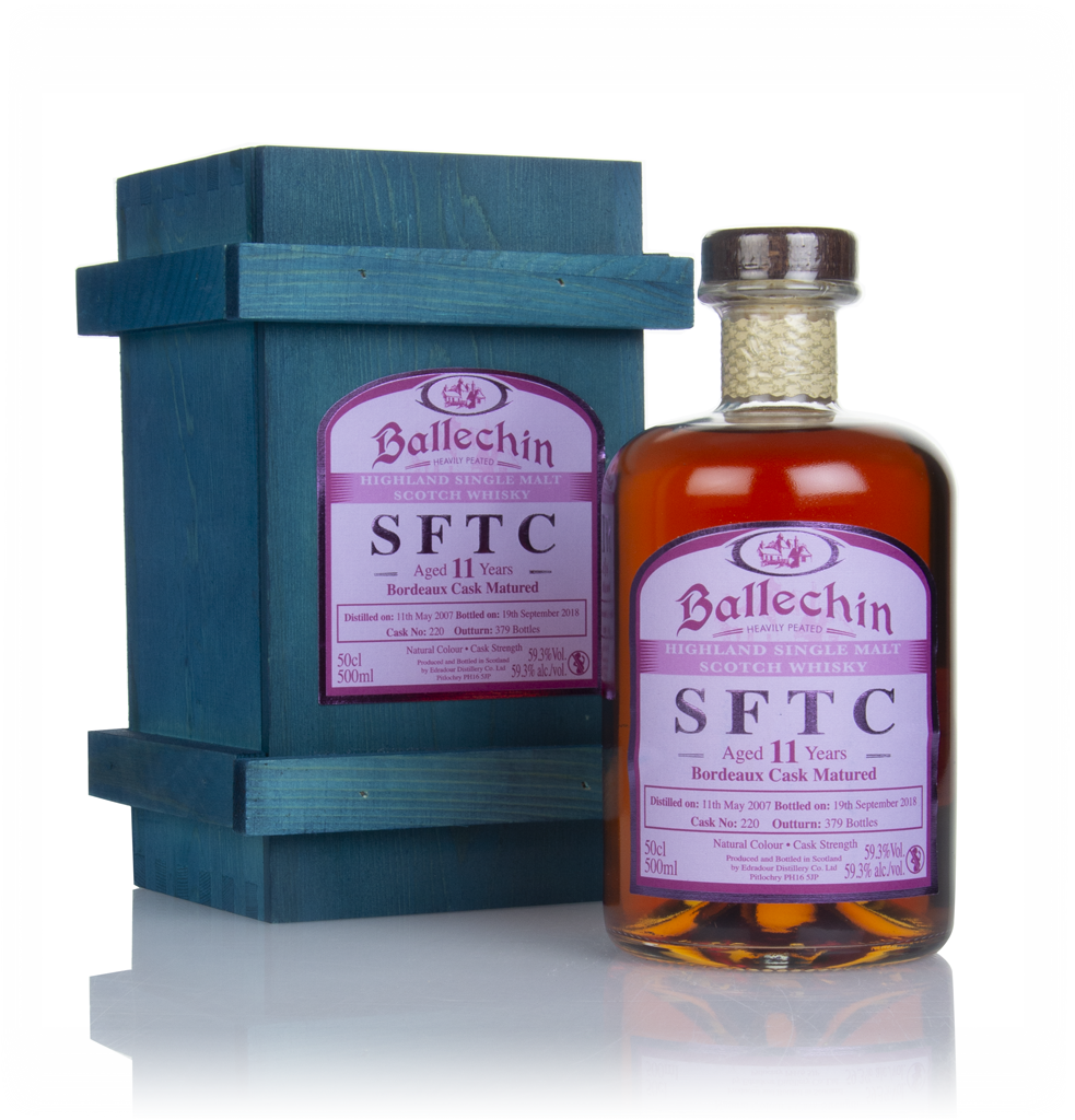 Ballechin 11 Year Old 2007 (cask 220) - Straight From The Cask 50cl product image