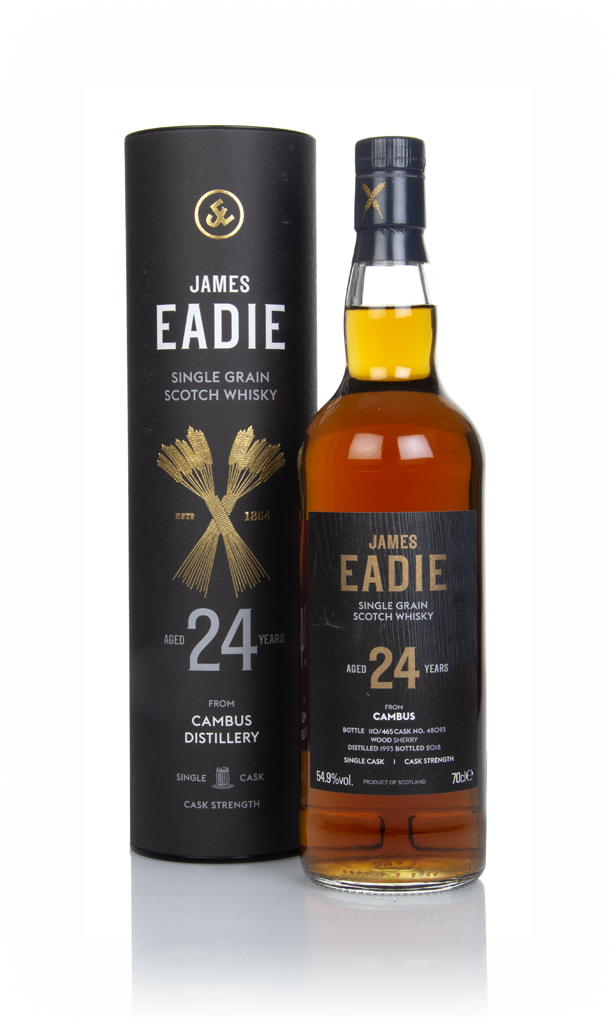 Cambus 24 Year Old 1993 (cask 48093) - James Eadie 70cl product image