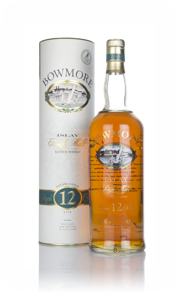 Bowmore 12 Year Old - 1990s (Screen Printed Label) (1L) 100cl product image