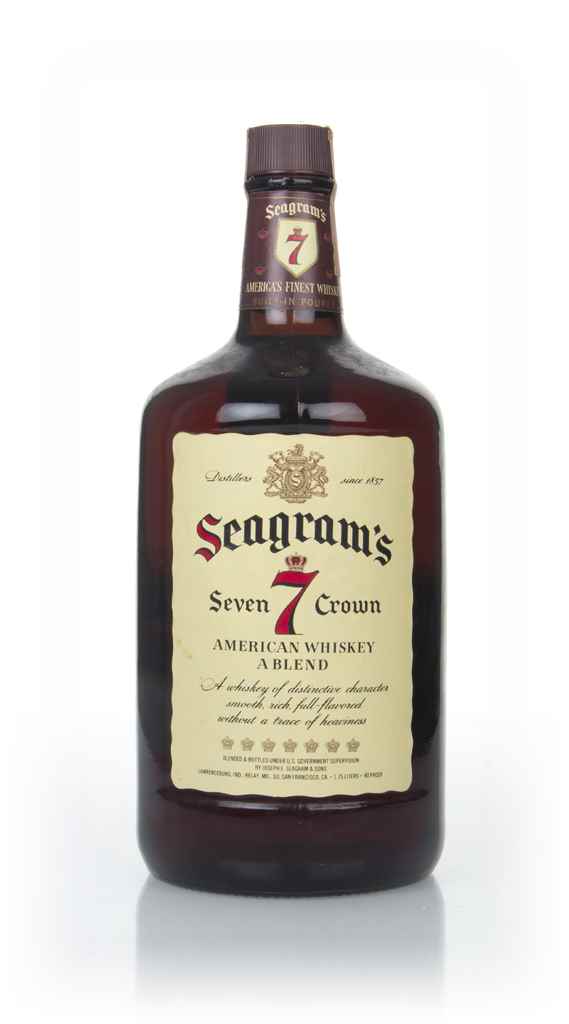 Seagram's 7 Crown (1.75L) - 1980s 175cl product image